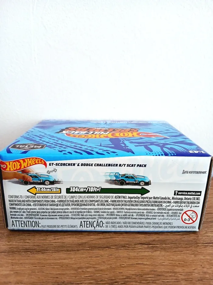 Voitures Hot Wheels Pull-Back Speeders 2-Pack - photo numéro 2