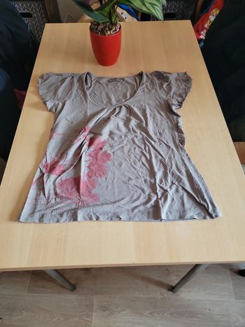 Tunique blouse manches courtes