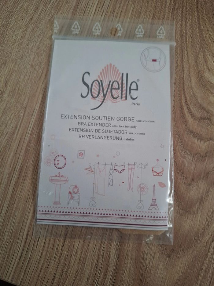Soyelle extension de soutien gorge neuf couleur chair neuf - photo numéro 2
