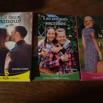 Lot de livres nous deux