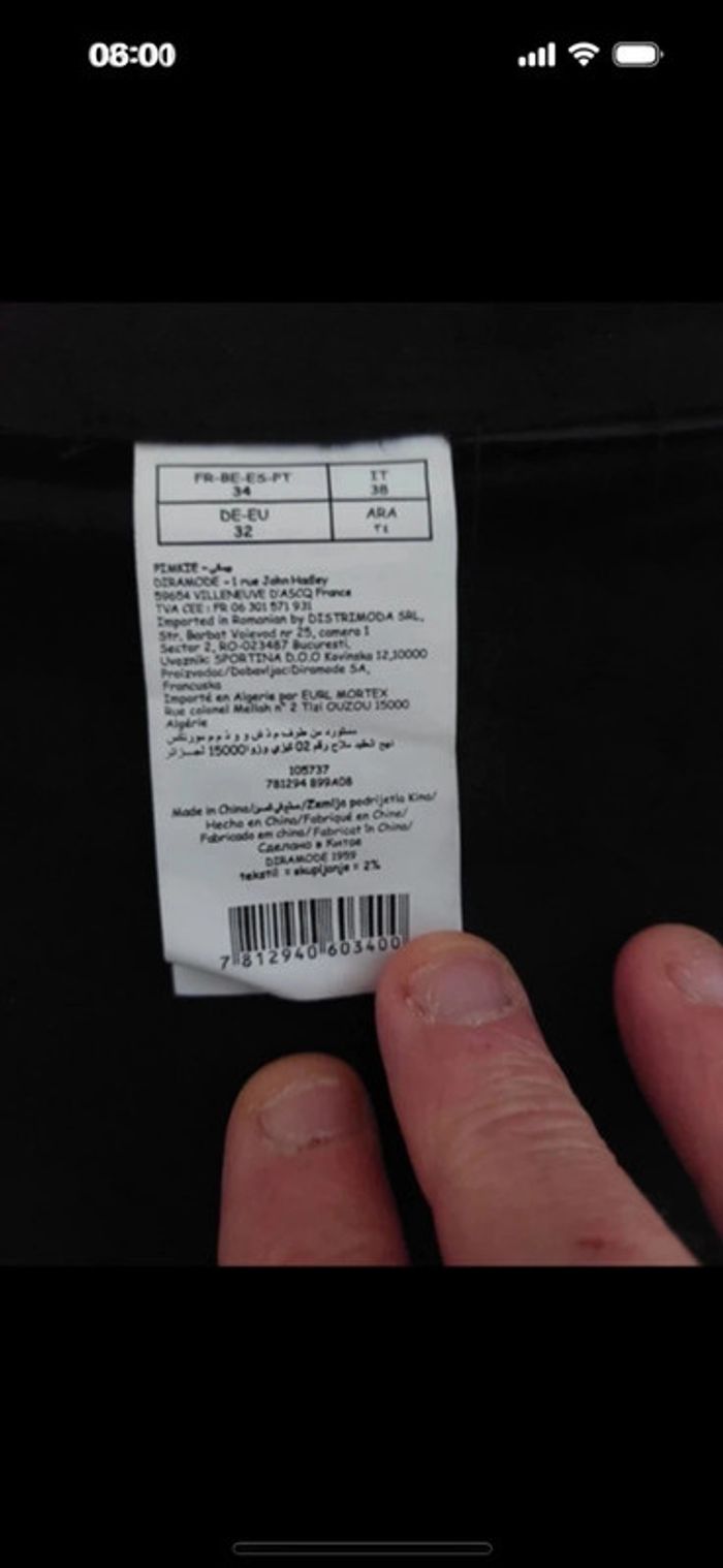 Robe Pimkie taille 34 neuve - photo numéro 5