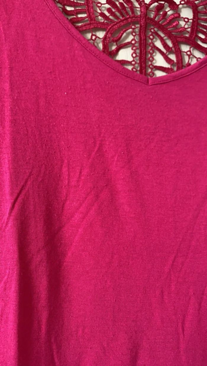 T-shirt dentelle - photo numéro 4