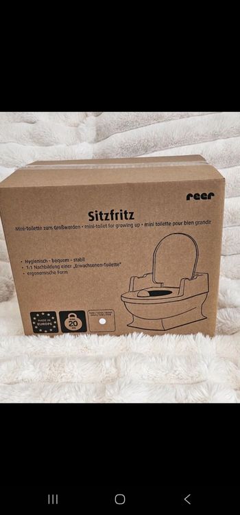 Toilette d apprentissage Reer Neuf.