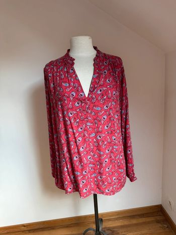 Superbe blouse fluide grain de malice 🌸 46