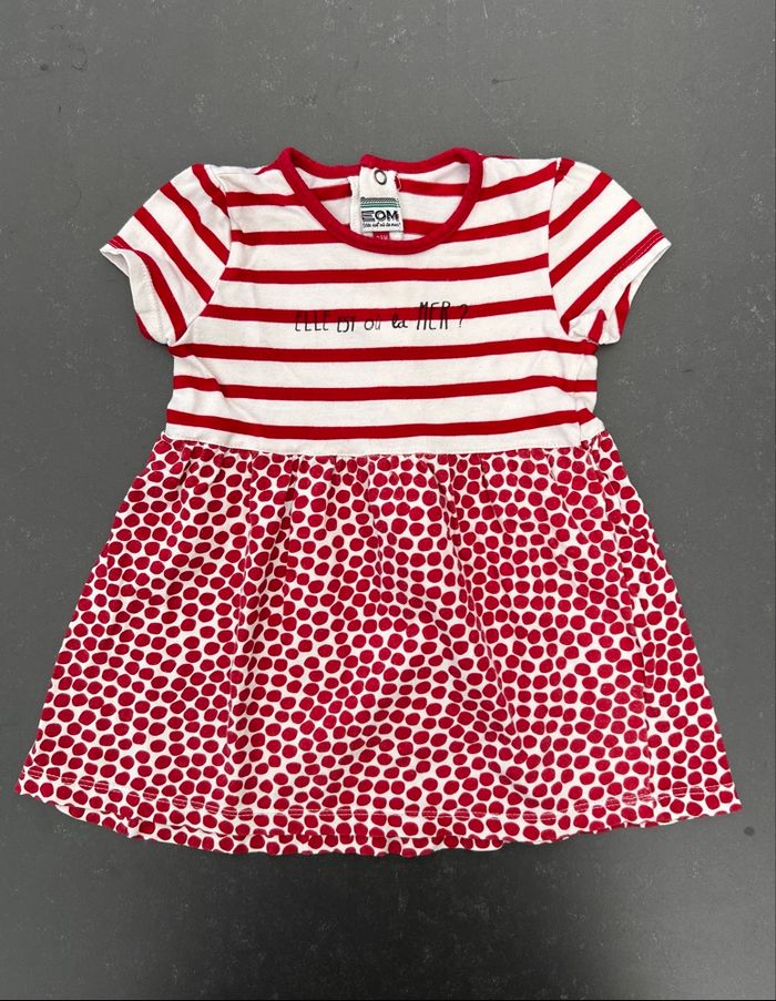 Robe manches courtes