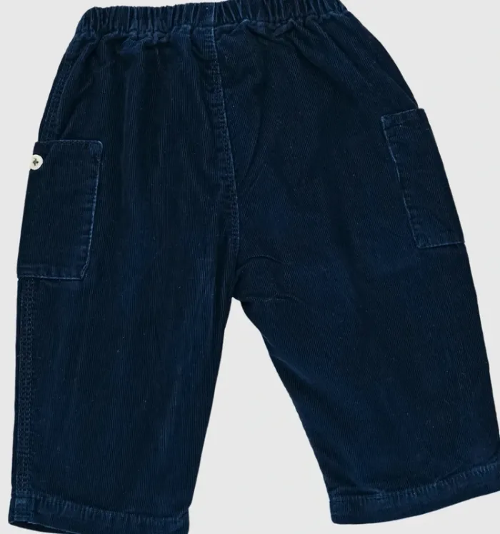 Petit Bateau Pantalon 6 mois en velours - photo numéro 2