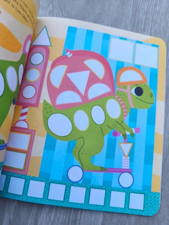 Gommettes : Les dinosaures, 400 gommettes repositionnables - photo numéro 6