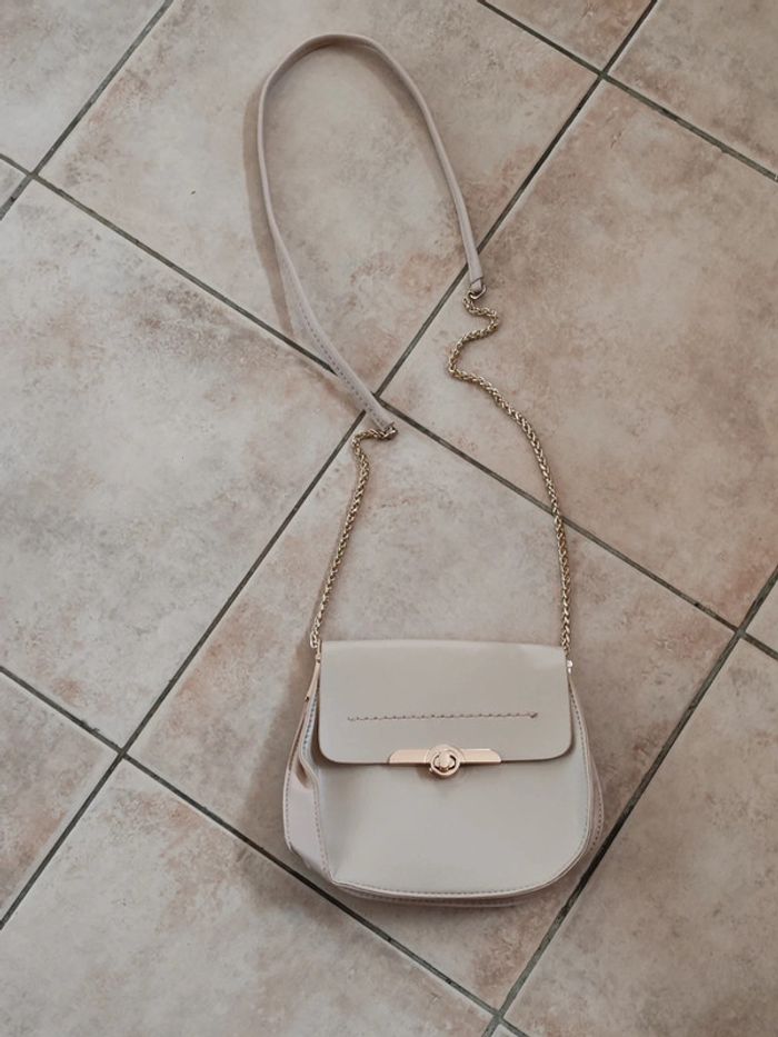 Sac pochette beige - photo numéro 2