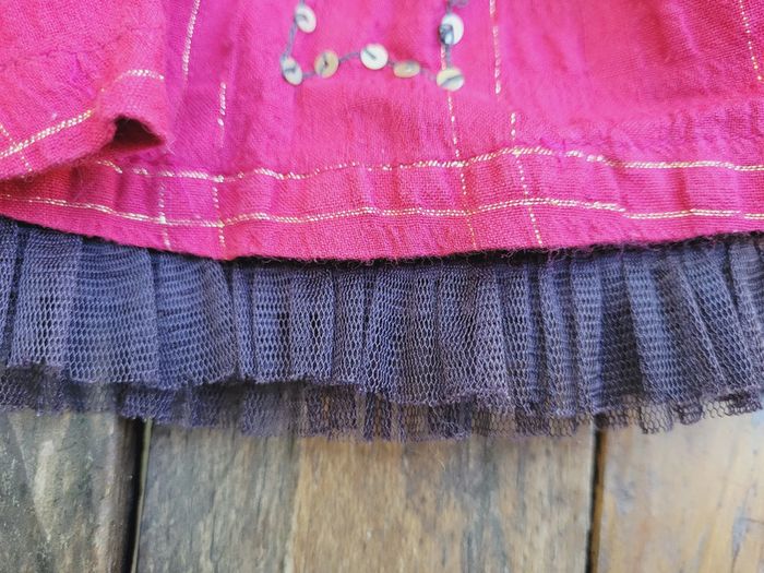 très belle jupe orchestra fuchsia taille 4 ans - photo numéro 4