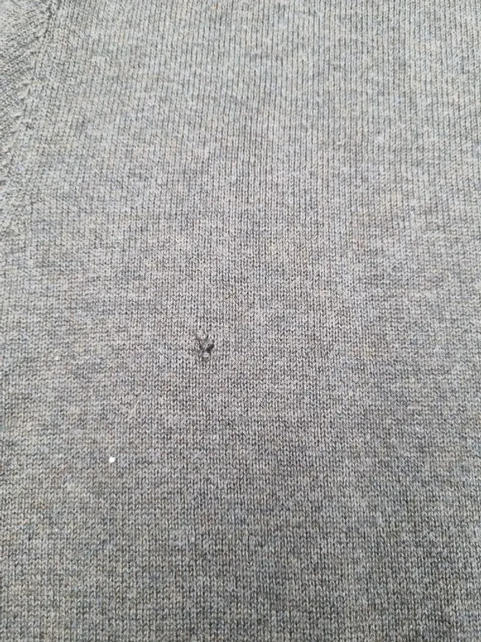 Pull 1/4 boutonné kaki Tommy Hilfiger – Taille M Homme (mesures en photos) - photo numéro 9