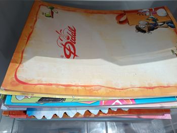 Lot 100 feuilles diddl