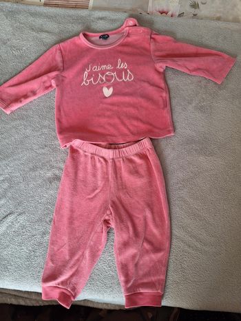 Pyjama 2 pièces 12 mois