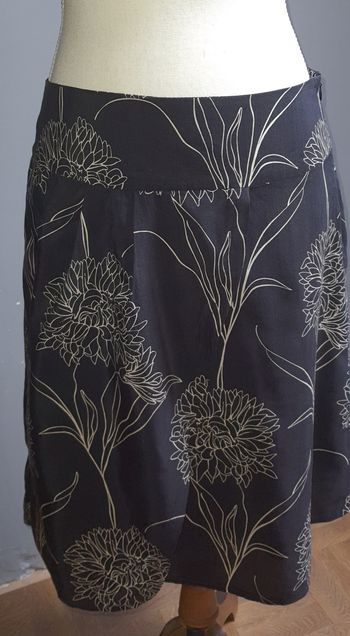 Jupe.motif taupes 