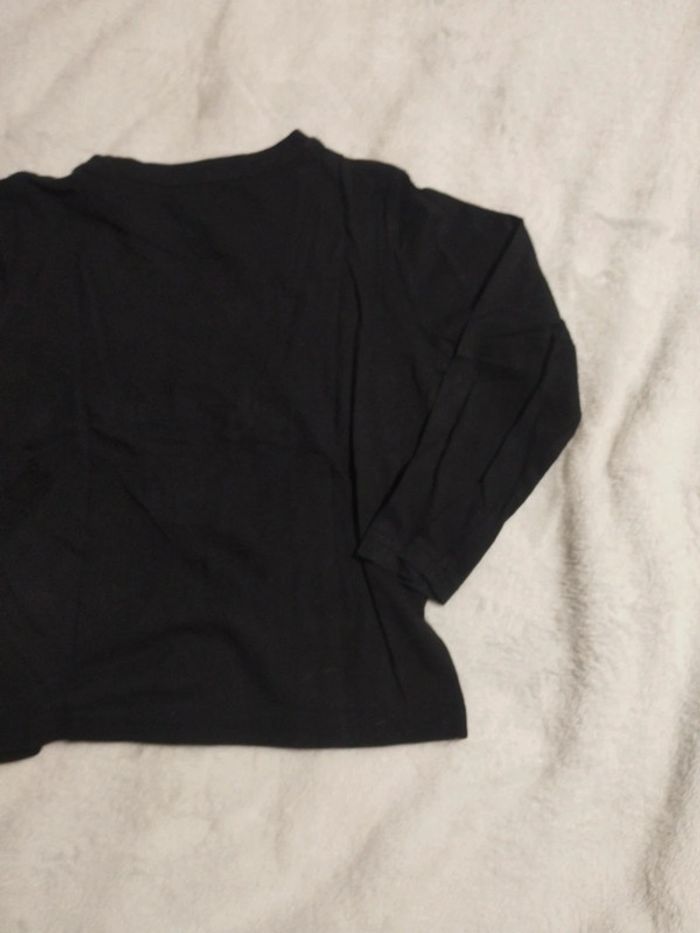 T-shirt manches longues noir Monstre - photo numéro 6