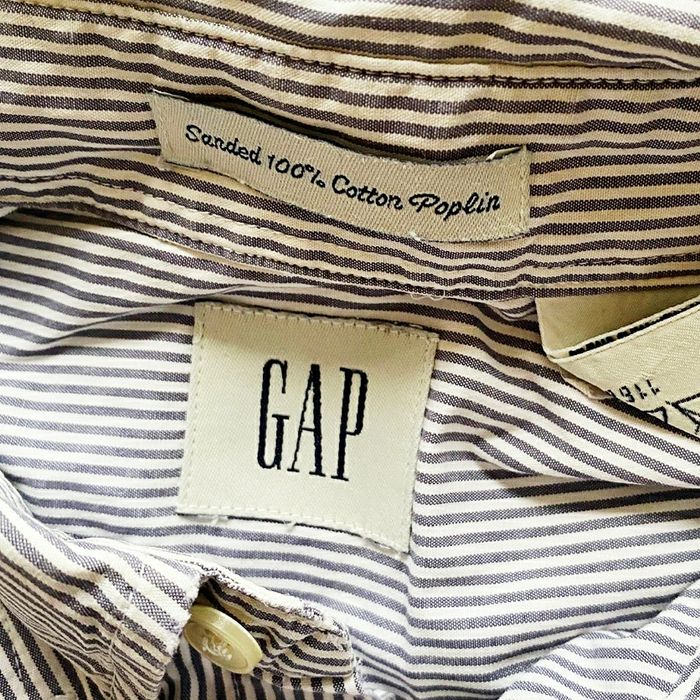 GAP Chemise à rayures Homme Exclusive Working Day Urban Style (Taille M) - photo numéro 3