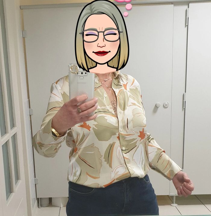Belle chemise satinée