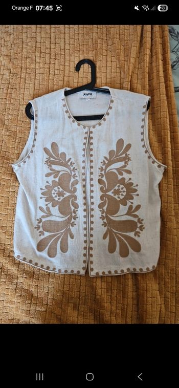 Veste sans manches Bohème 