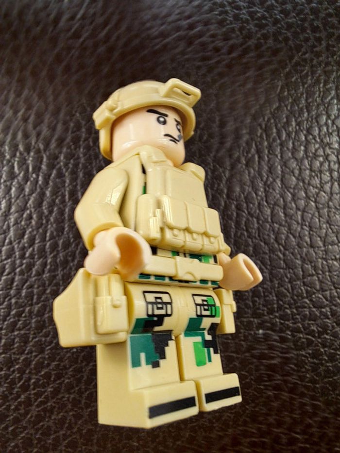 Figurine Lego compatible Militaire - photo numéro 3