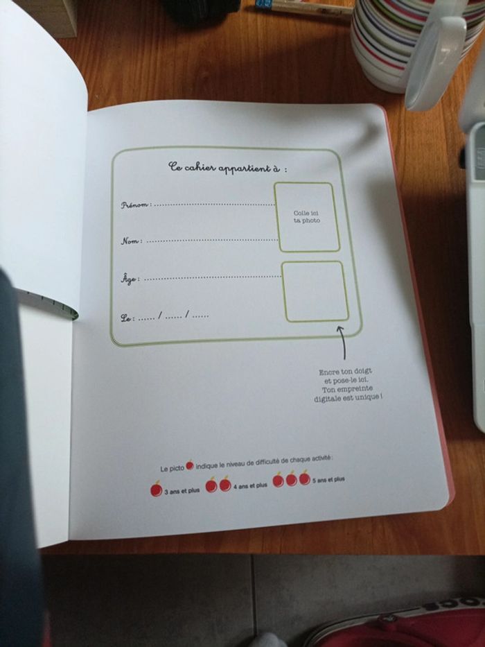 Mon cahier d'activités pour grandir - photo numéro 3