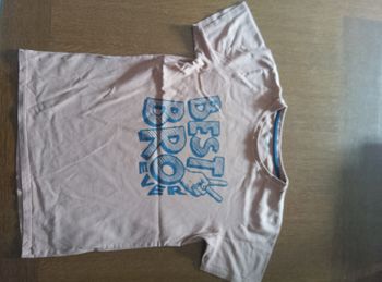 T-shirt manches courtes marron clair garçon 12 ans verbaudet