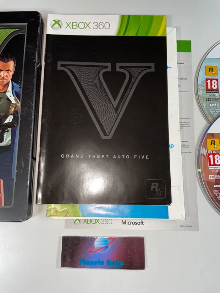 GTA V - Xbox 360 Complet Version Française Steelbook Microsoft - photo numéro 3
