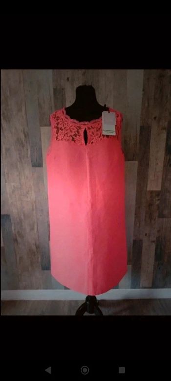 Robe Naf Naf rose néon 42