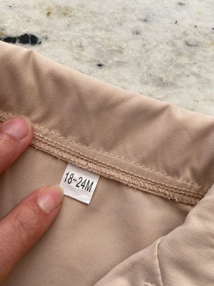 Robe beige tutu 18/24mois - photo numéro 4