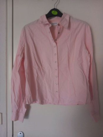 Chemise rose femme together