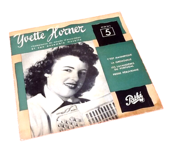 Vinyle 45 tours Yvette  Horner  (1956) C' est magnifique