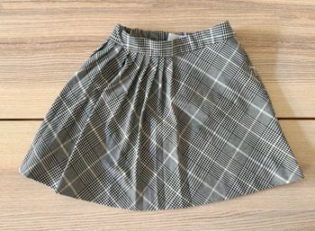 Jupe à carreaux