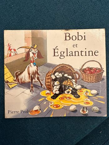 Livre ancien Bobi et Églantine Pierre Probst Caroline Câlin album Hachette Jeunesse