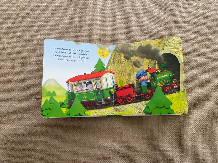 Livre Le train de Bastien P'tit Garçon Fleurus - photo numéro 5