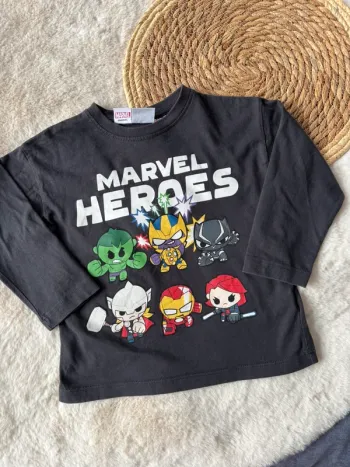 T-shirt manches longues Marvel