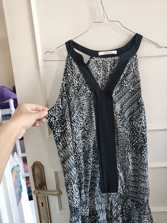 Robe courte été Camaïeu 36 tissu léger - photo numéro 3