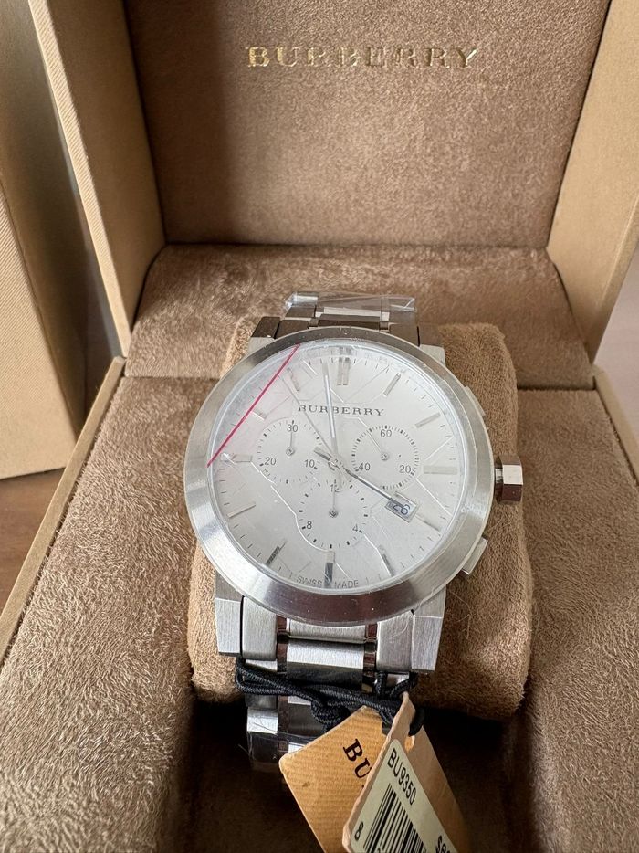 Montre Burberry homme argent acier BU9350 - photo numéro 2