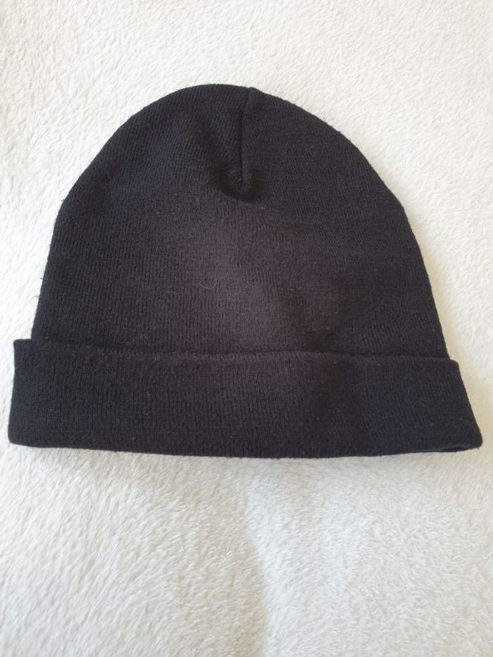 Bonnet noir mixte 56
