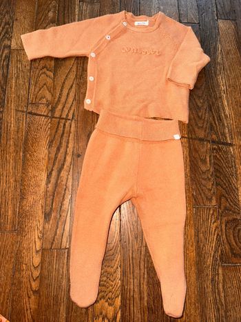 Ensemble en maille absorba 3 mois