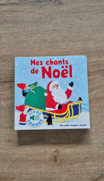 Livre sonore Mes chants de Noël