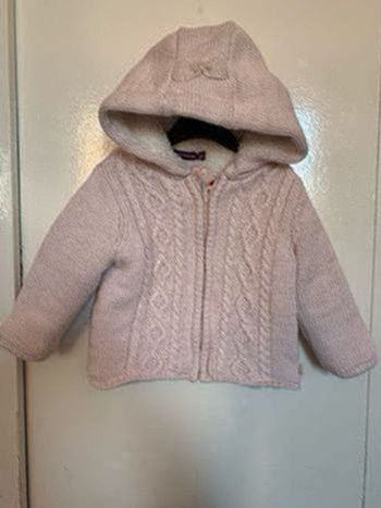 Gilet rose sergent major 6 mois