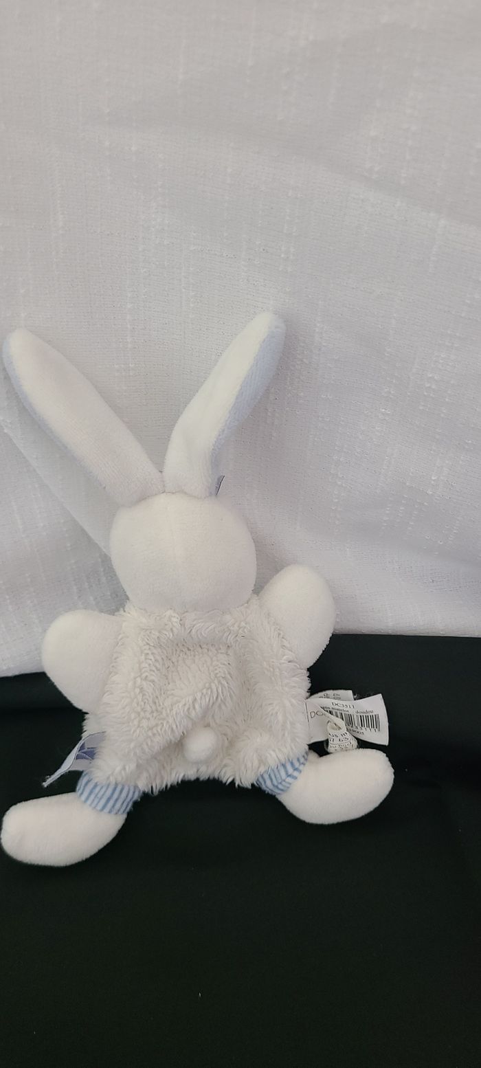 LAPIN MATELOT - DOUDOU AVEC ATTACHE TÉTINE - photo numéro 5
