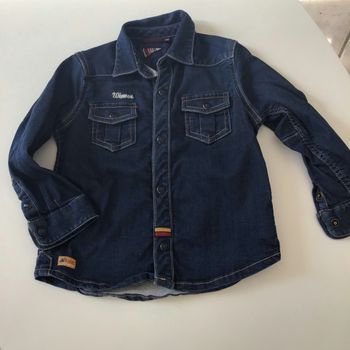 Chemise en jeans taille 4 ans