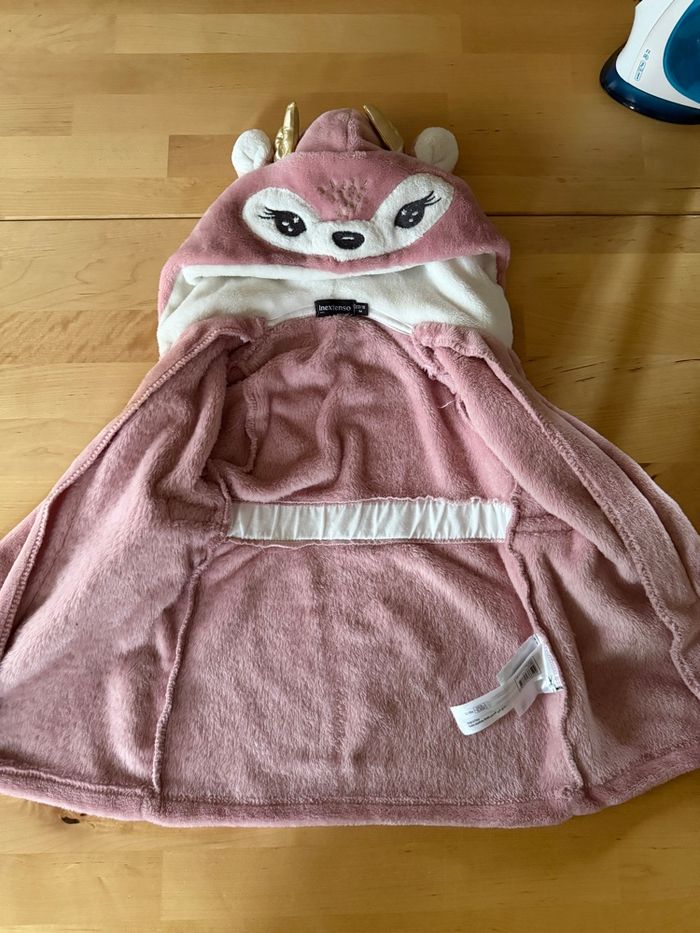 Peignoir velours 12/18 mois Inextenso - photo numéro 2