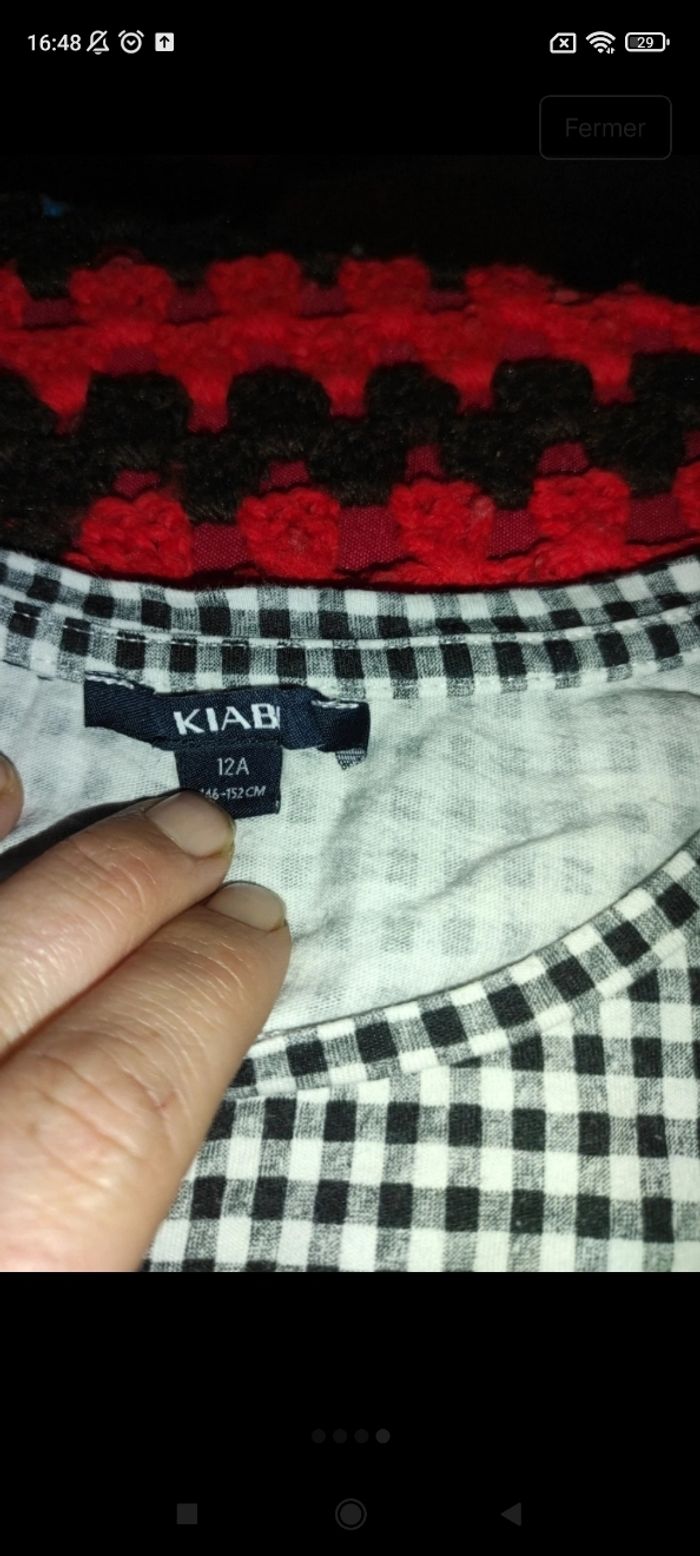 Très jolie haut fille e8 - photo numéro 4