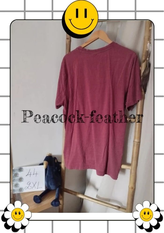 T-shirt bordeaux xxl Puma homme - photo numéro 7