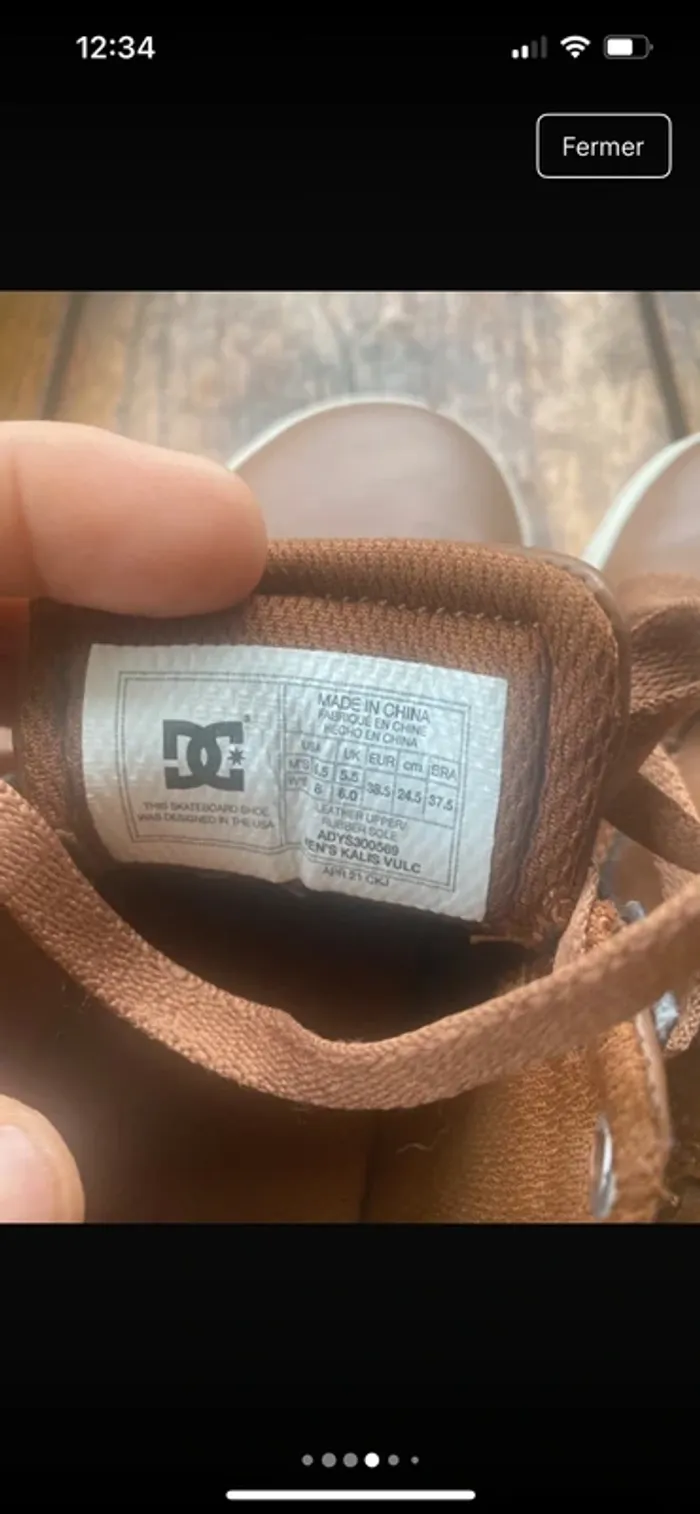Basket.  38,5.  D&C shoes - photo numéro 6