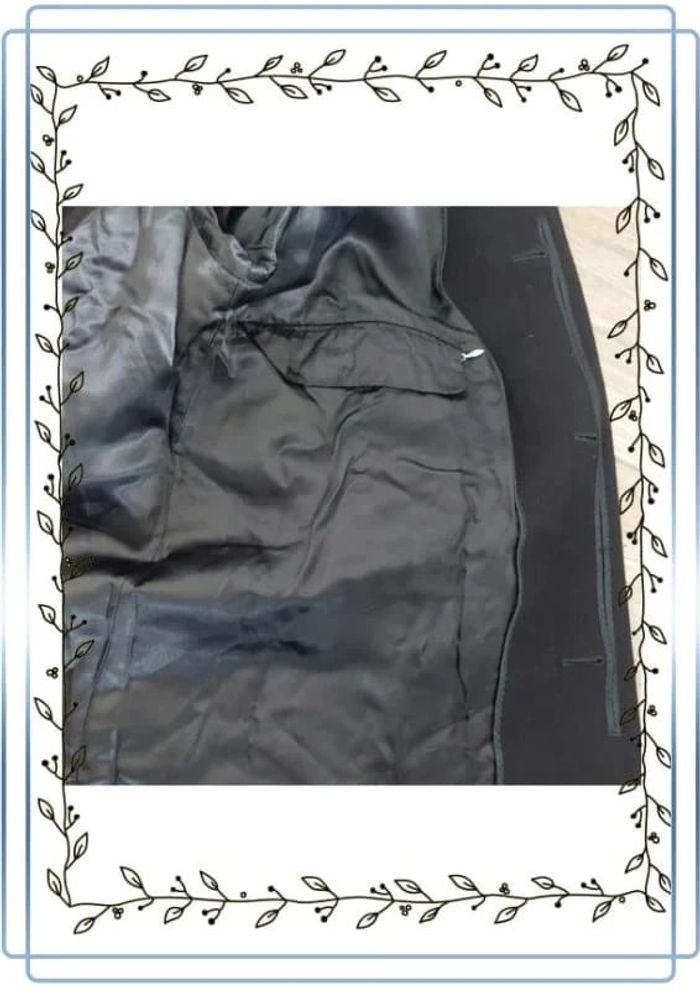 Long manteau noir Bugatti, très bon état , taille 54 - photo numéro 4