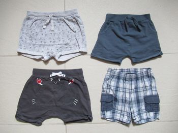 4 shorts garçon Kiabi 12 mois / 1 an Boîte à Malices