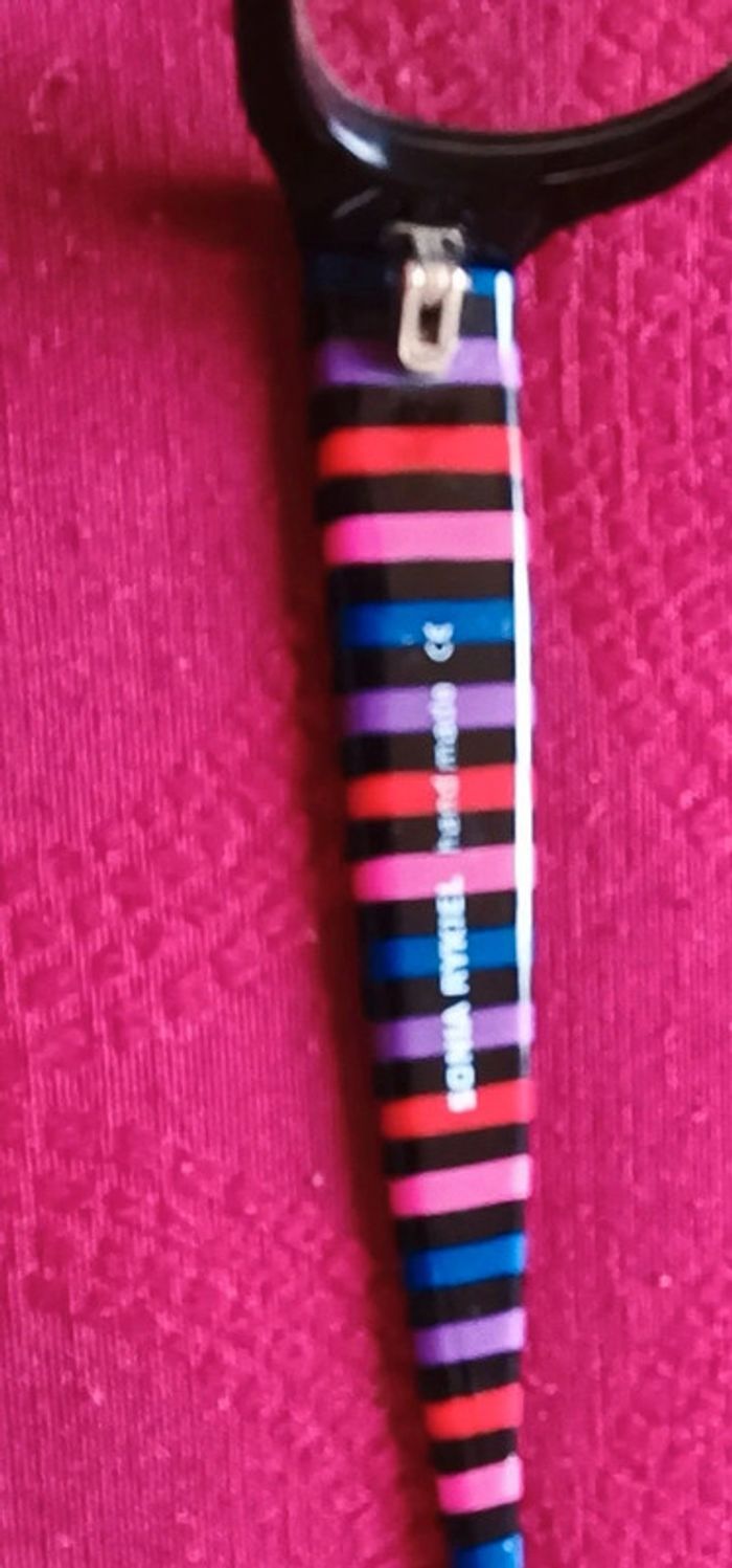 Monture de lunettes, lunettes de soleil, Sonia Rykiel + Boitier - photo numéro 15