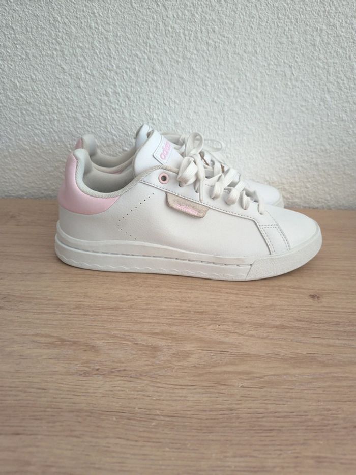 Sneakers baskets femme fille Adidas Court Silk 37 1/3 - photo numéro 7