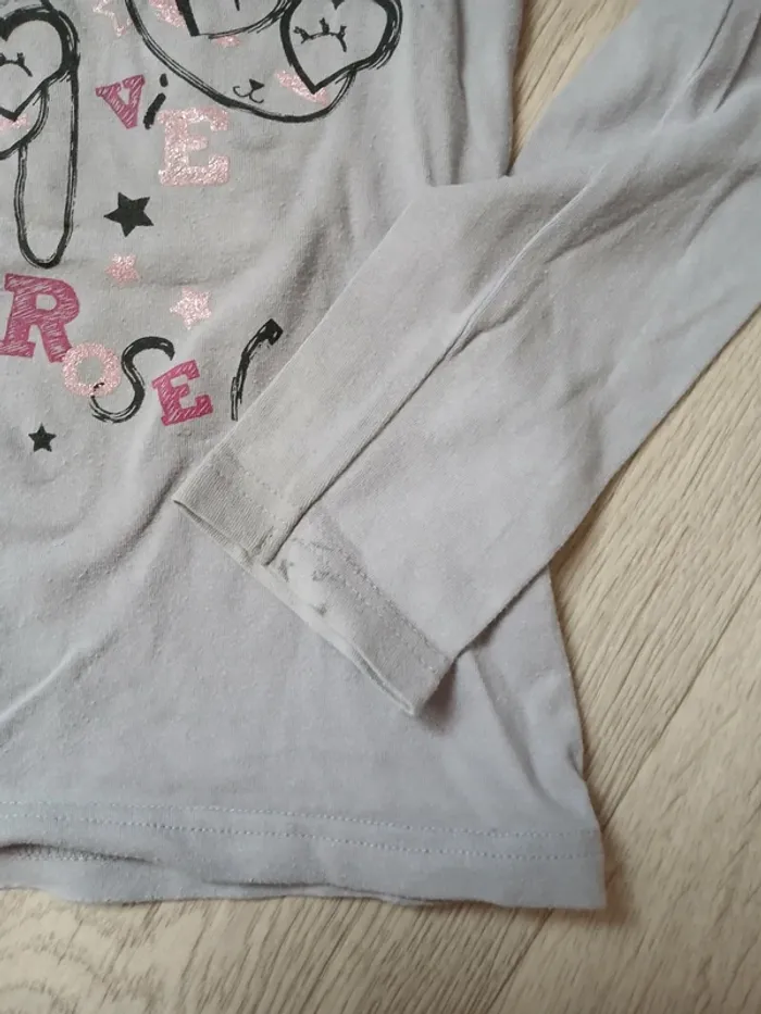 Lot 2 tee-shirt manches longues et pull - photo numéro 6